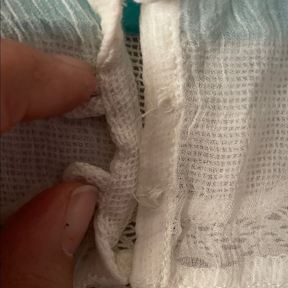 Free People White and Gray Long Sleeve Dress - Picture 8 of 10